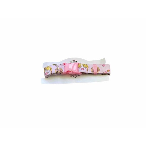 Pink Dog Collar Anime Adjustable Cute Dog Collar Brand New With Tags - Picture 1 of 8